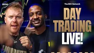 Day Trading LIVE! BDH Network! Patrick Wieland and D Money!