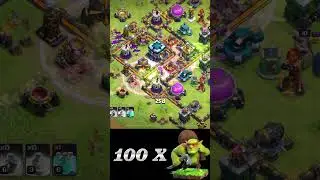 SNEAKY GOBLIN ATTACK TH 13 #15 #shorts #clashofclans #coc #supercell