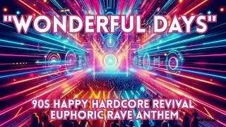 🎵 Wonderful Days &ndash; 90s Techno Happy Hardcore Revival | Euphoric Rave Anthem