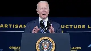 President Biden speaks on infrastructure bill in Lorain