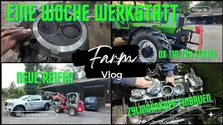 Farm #Vlog 39 Zylinderkopf selbst geplant❓ Deutz DX Kopfdichtung erneuert.