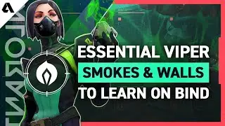 Viper Lineups , Smoke , Wall Guide For BIND Map