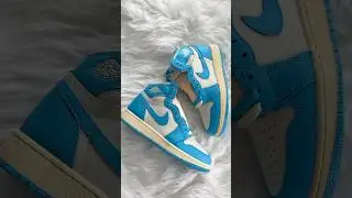 Closer look: @jumpman23 Jordan 1 UNC Reimagined. Did anyone actually like this shade of blue? 👀🥶