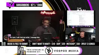 🔴 (LIVE) 🚀 The San Pluto Show #44: Music Review - Unsigned Indie Artists Shine! 11-10-23