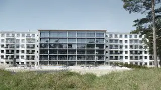 Ostseebad Prora: cero III Schiebefenster erhalten Panoramablick der fr&uuml;heren Liegehallen