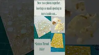 Sew A Reusable, Eco-Friendly Popcorn Bag with Me! TheNickStitch.com