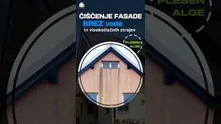 Plesen na Fasadi, Madeži na Fasadi | Či&scaron;čenje Fasade BREZ Vode