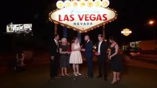 Lauren and Gareth's Halloween Wedding @ The Fabulous Welcome To Las Vegas Sign
