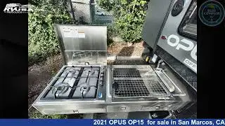 Magnificent 2021 OPUS OP15  Travel Trailer RV For Sale in San Marcos, CA | RVUSA.com