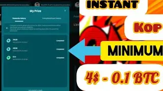 instant kop 4$ - 0.1 btc 😱😱