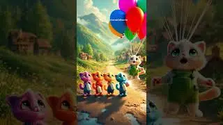 Where&rsquo;s She Going?! | Dudi dudi dam dam 🍼😻🎈#shortsfeed #shorts #catvideos #cute #cat #ai