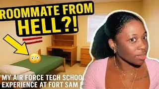😳 I Survived Air Force Tech School... and My Roommate from HELL