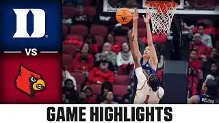 Duke vs. Louisville Game Highlights | 2025-26 ACC Women's Basketball