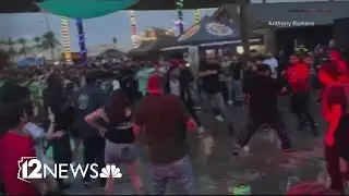 Chaotic new video from mass shooting in Glendale