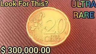 Most Valuable Do You Have One ULTRA Rare Error Coin 20 Cent Euro Worth Money Don't Spend This 
