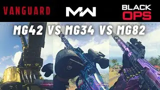 Vanguard MG42 vs Modern Warfare MG34 vs Cold War MG82 on Rebirth Island