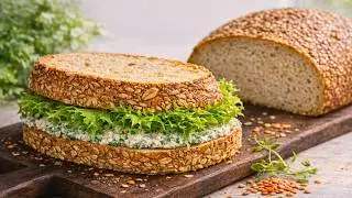 Brot aus 1 Tasse LINSEN - ohne Mehl, Hefe und Sauerteig. N&uuml;tzlich, lecker und schnell👍