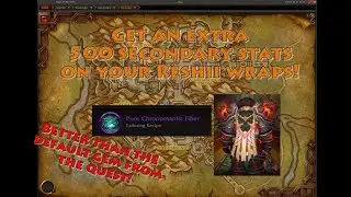 Get +500 secondary stats to your Reshii Wraps!