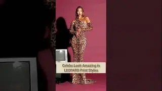 Leopard Print Dresses Celebs Wore🌟