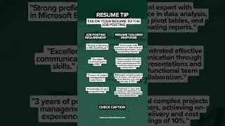 Tailoring Your Resume to Land Job Interview