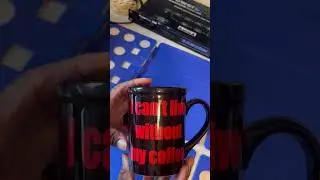 How I applied Oracal 651 vinyl on a coffee mug