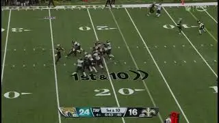 MICHAEL THOMAS CRAZY TD SAINTS VS JAGUARS NFL