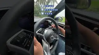Mercedes-Benz ke cars mein gear lever kahan hota hai? #shorts
