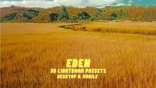 30 Eden Lightroom Presets Desktop & Mobile | Bright & Airy Filters &mdash; Add stunning, vibrant tones