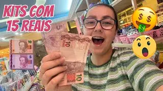 ME DESAFIARAM A MONTAR KITS COM 15 REAIS NA LOJA FÍSICA DA PAPELARIA LUIVIN’S