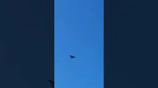 Military Fighter Jet Flyover at Walmart in Galax, Viginia