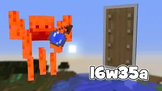 Бутылки с брызгами воды могут пригодиться! (Minecraft 1.11 16w35a)