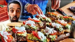 UNVELIEVABLE Mexican Street Delicacy - Tortas!! - FANTASTIC Mexican Street Food