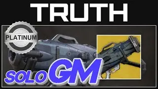 TRUTH EXOTIC Rocket: Solo GM/GRANDMASTER Nightfall: (PLATINUM 100K) Exodus Crash - HUNTER Revenant