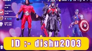 ID Check :- dishu2003 In Marvel Future Fight #love2allmffhindi #mff