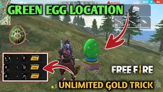 HOW TO COLLECT GREEN EGG IN FREE FIRE | UNLIMITED GOLD TRICK | HOW TO COMPLETE TREASURE HUNT EVENT