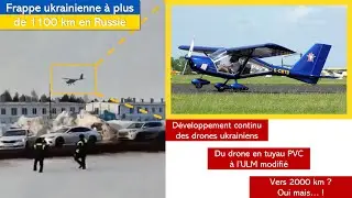 L'Ukraine transforme un ULM en drone suicide et frappe à plus de 1100 km en Russie