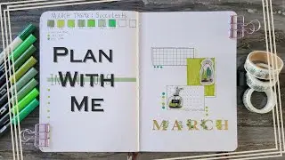 March Bullet Journal Monthly Setup || March BUJO Plan With Me
