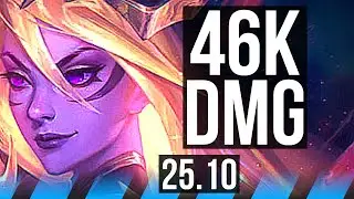 LUX vs KATARINA (MID) | 11/1/14, 46k DMG, Godlike | KR Diamond | 25.10