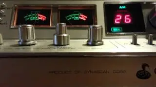 CB radio Channel 26 AM skip rollin in