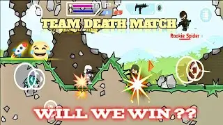 Mini Militia Team Death Match 🔥 Epic Battle Gameplay - Will We Win ???? - Funny commentry 