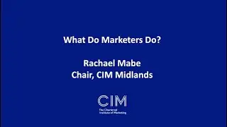 CIM  Rachael Mabe  17 March 2021