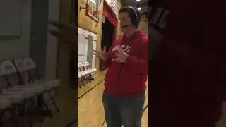 Ethan Whitty joined Bob Beatham at halftime of a game on January 20th. Ethan played a horse. #shorts