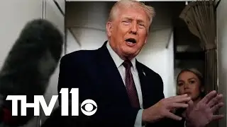 Trump talks economy during visit to Detroit