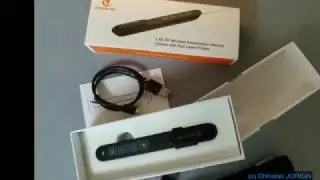 T&eacute;l&eacute;commande pointeur laser ZOWEETEK