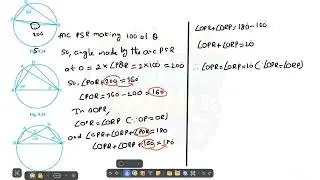 Grade 9 Math || Circles || Exercise 9.3(All the problems) || Best Visual Explanation @upendermath 