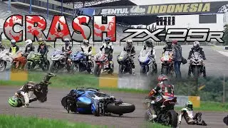 Crash ZX-25R di Sentul