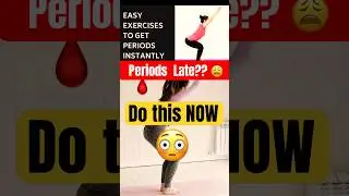how to get periods immediately exercise #exercise #periods #yoga #shortsfeed #ytshorts #shortvideo