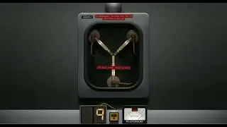 Back to the Future - Flux Capacitor (Widescreen) 16 min Loop