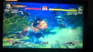 World record first round?  Usf4 Hugo El fuerte