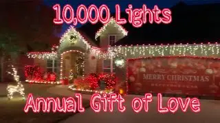 Steve Workman 40 Years of Lights for His Grandkids